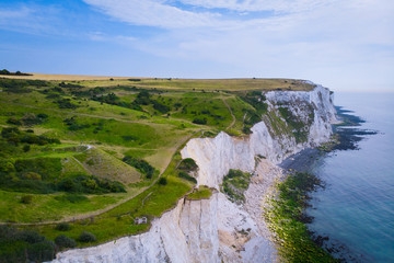 White Cliffs of Dover, England, UK - obrazy, fototapety, plakaty