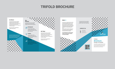 Brochure design, brochure template, creative tri-fold, trend brochure