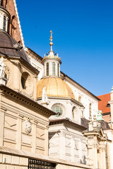 Fototapeta premium Krakow, Poland October 29 2015: Krakow landscape 