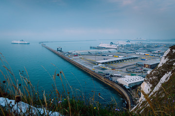 Naklejka premium Port of Dover, England, UK