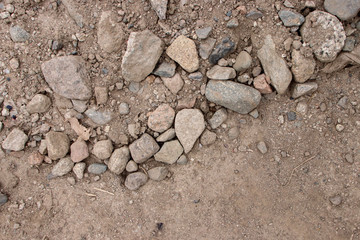 stone in the ground
