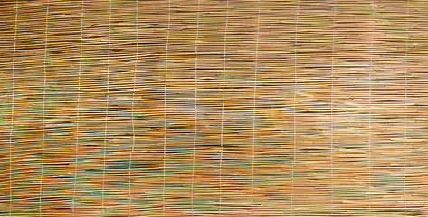 bamboo mat texture