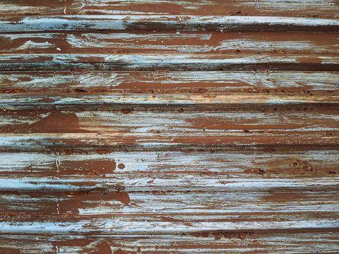 PUERTA ENVEJECIDA CON TONOS TERROSOS Y OXIDADOS