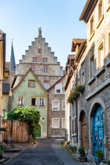 Fototapeta na wymiar In der historischen Altstadt von Ochsenfurt