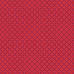 Illustration with repetitive geometric shapes covering the background. Drawing with colored pattern that can be used as a web pattern, wallpaper, digital graphics, gifts and artistic decorations.