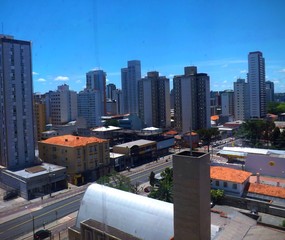 view of one of the main avenues in Curitiba