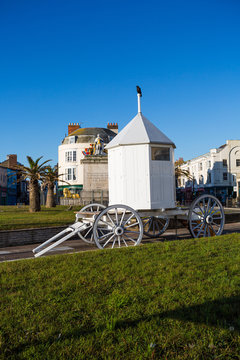 Bathing Machine on Weymouth Seafront
