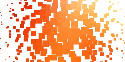 Light Red, Yellow vector layout with lines, rectangles. Abstract gradient illustration with rectangles. Pattern for busines booklets, leaflets