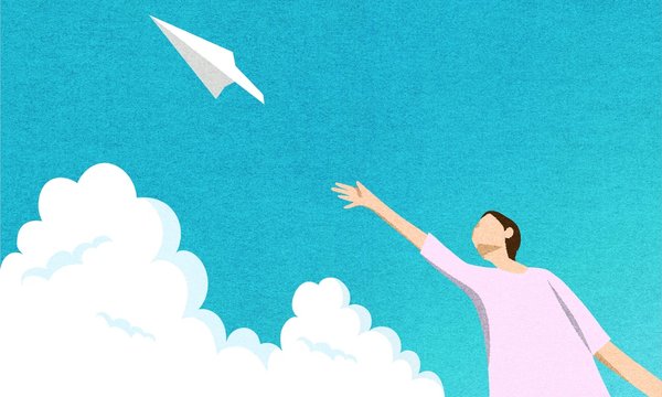 paper airplane