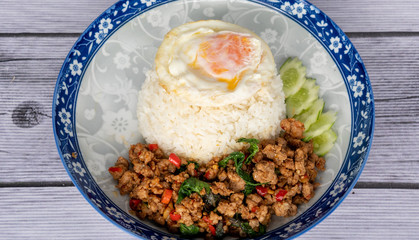 Thai Food Mixes of Noodles and Fried Rice 