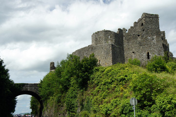 Landscape of Ireland.King John's Castle.Carlingford.Ireland.