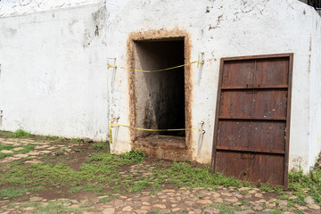 Horno  para cocer agave tequilero.