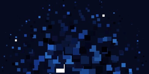 Light BLUE vector template in rectangles. Modern design with rectangles in abstract style. Modern template for your landing page.