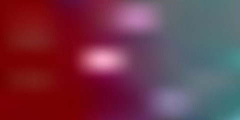 Light blue, red vector blurred pattern.