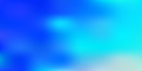 Light blue, red vector blurred background.