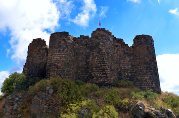 Fototapeta na wymiar Armenia Amberd Fortress