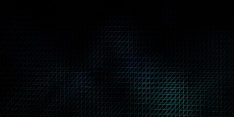 Obraz premium Dark Blue, Green vector backdrop with lines. Modern abstract illustration with colorful lines. Template for your UI design.