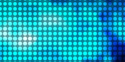 Fototapeta na wymiar Light BLUE vector background with circles. Abstract colorful disks on simple gradient background. New template for your brand book.