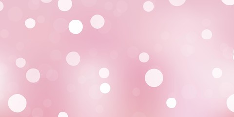 Light red vector texture with memphis shapes.