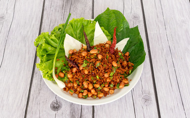 Thai Sour Pork Salads and Mixes 