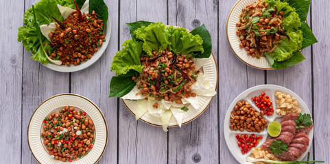 Thai Sour Pork Salads and Mixes 