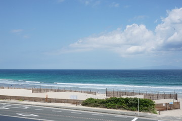 beautiful summer landscape of the sea in Japan