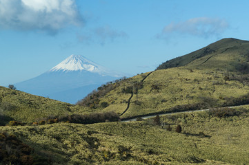 Naklejka premium 西伊豆スカイラインからの景色