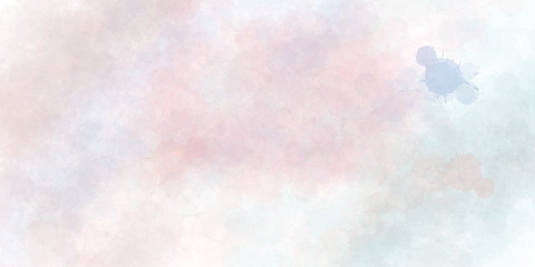Watercolor with abstract pattern. Usually used for background, backdrop, banner, business card. Horizontal watercolor tint