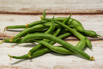 Harvested shells of kidney bean (Phaseolus vulgaris) in Japan