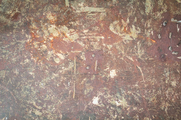 Metal surface rust and background.  Old metal surface is rusting up. textured steel plate.  Metal rusting in the background