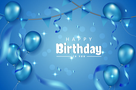 Blue Birthday Background Images  Free Download on Freepik