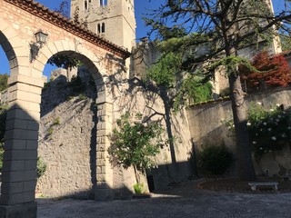 Obraz premium old stone arch in Vittorio Veneto, Italy