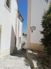 Rua em Santar&eacute;m, Portugal. 