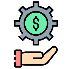 support icon illustration