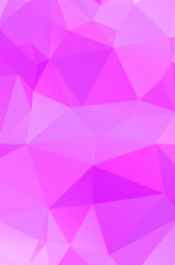 Purple vivid  vector texture with triangular style. Illustration with set of colorful
