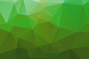 light Green geometric designs. Vector, multicolor geometric background