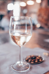 glass of wine