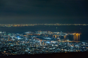 展望台からの景色と夜景