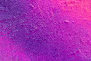 Art under ground. Beautiful street art graffiti background. The wall is decorated with abstract drawings house paint. Modern style urban culture of street youth. Abstract picture on wall