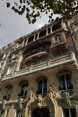 Paris - immeuble arts d&eacute;co