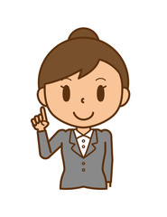 キャリアウーマン　案内　説明