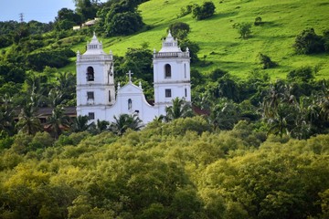 Portuguese church goa india