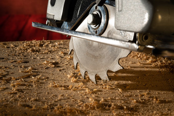 Circular saw for wood