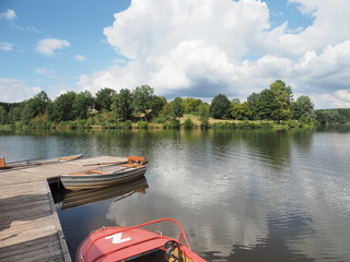Fototapeta premium Naherholungsgebiet Kell am See – Keller Stausee