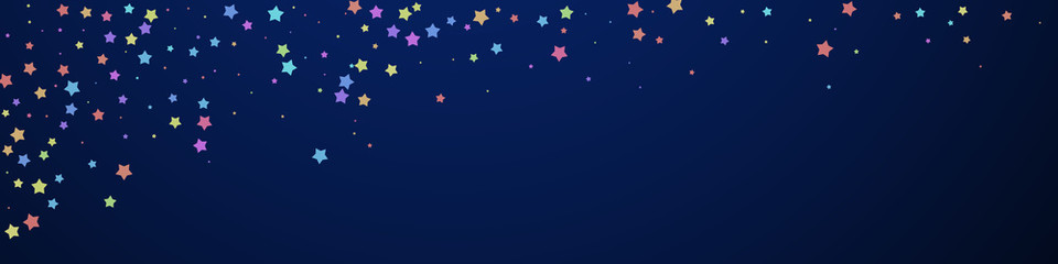 Obraz na płótnie Canvas Festive delightful confetti. Celebration stars. Co