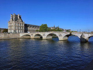 Obraz premium charles bridge in paris