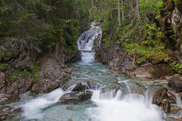 Wasserfall im Weißpriachtal