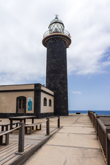 Jandia Peninsula Lighthouse (Faro de Punta Jandia). Atlantic coast. Fuerteventura. Canary Island. Spain.