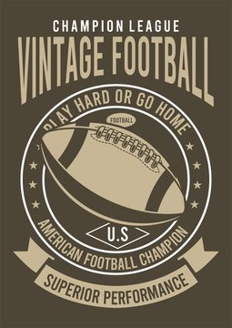 vintage football