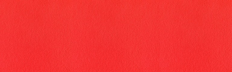 Panorama of Red towel details texture and seamless background